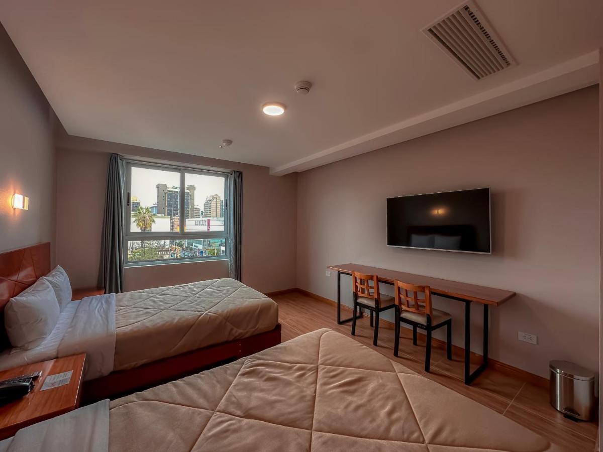 Miraflores City Hotel ليما المظهر الخارجي الصورة